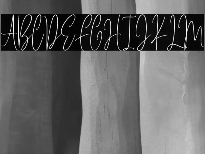 Brilliant Elegant Font examples