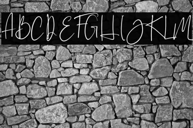 Brilliant - Personal Use Font examples