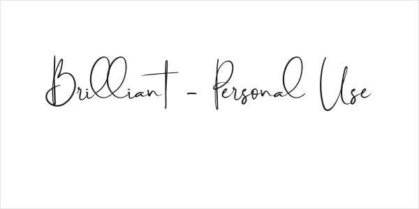 Brilliant - Personal Use Logo