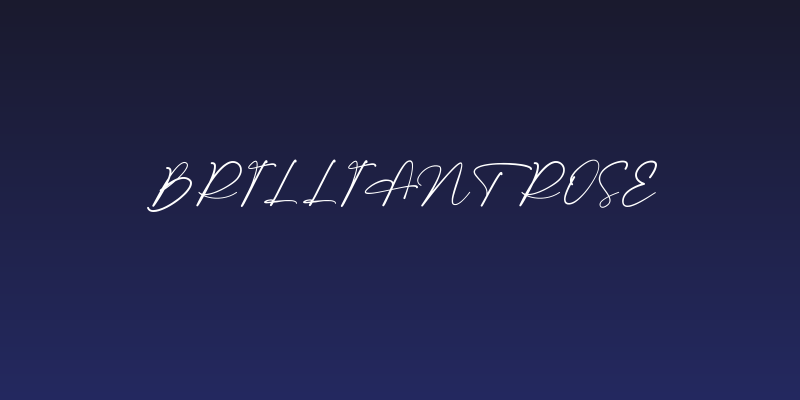 Brilliant Rose Social Header