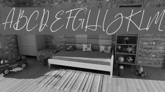 Brilliant Signature 1 Slant Font examples