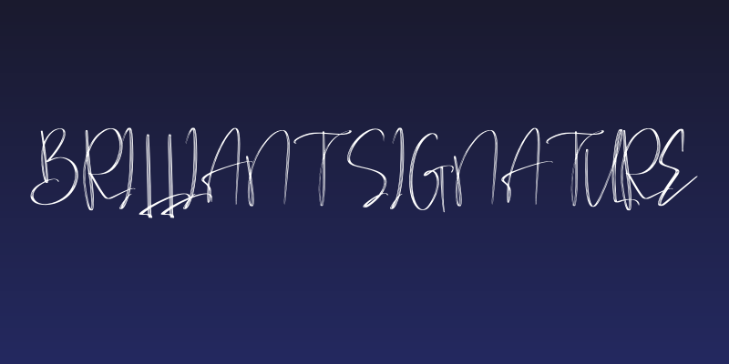 Brilliant Signature Social Header
