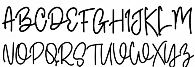 Brilliant Signature Caratteri MAIUSCOLE