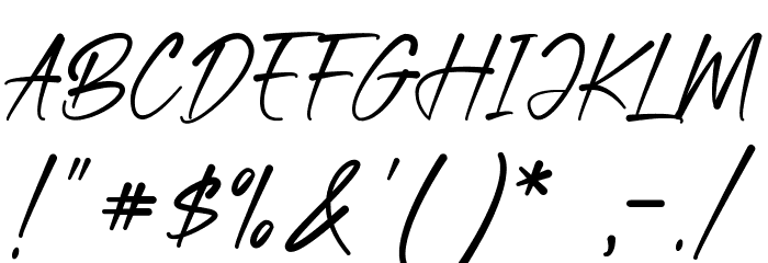 BrilliantDemo Font OTHER CHARS