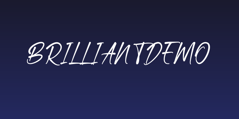 BrilliantDemo Social Header