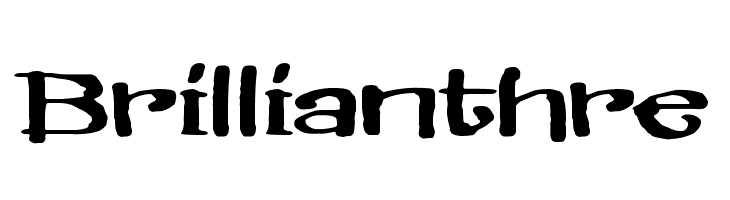 Brillianthre Шрифта