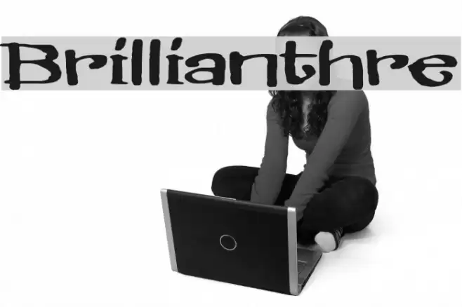 Brillianthre Font examples
