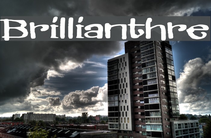 Brillianthre Шрифта examples