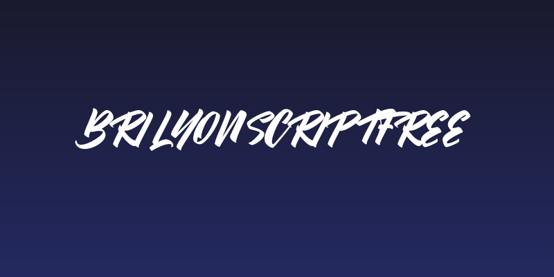 BrilyonScriptFREE Social Header