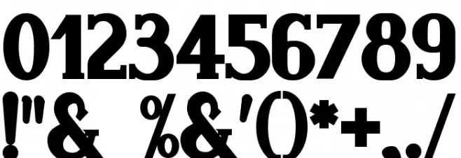 Brimborion Bold Font OTHER CHARS