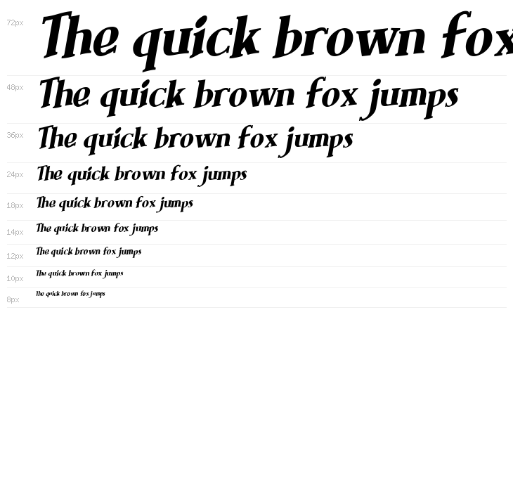 Brimborion Fou Italique Waterfall