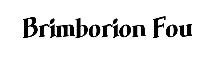 Brimborion Fou  フリーフォントのダウンロード