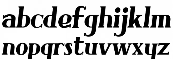Brimborion Italique フォント 小文字