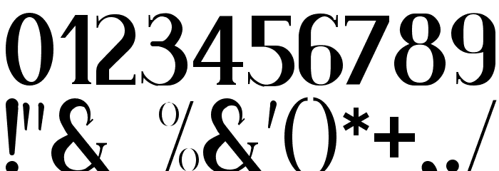 Brimborion Light Font OTHER CHARS