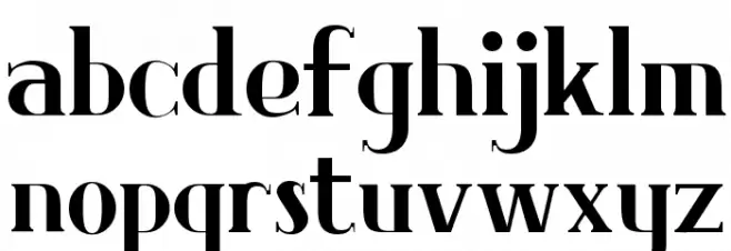 Brimborion Light Font LOWERCASE