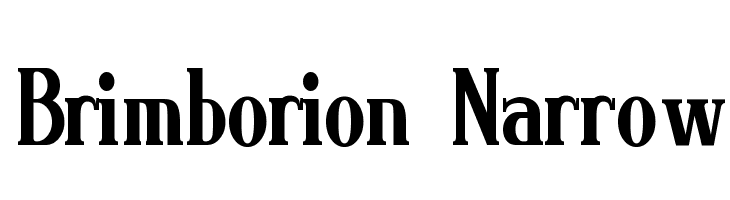 Brimborion Narrow  لخطوط تنزيل