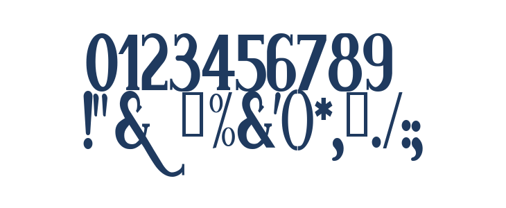 Brimborion Narrow Other Characters