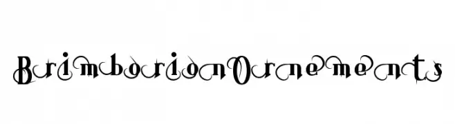 BrimborionOrnements  Frei Schriftart Herunterladen
