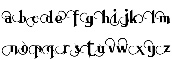 BrimborionOrnements Font LOWERCASE