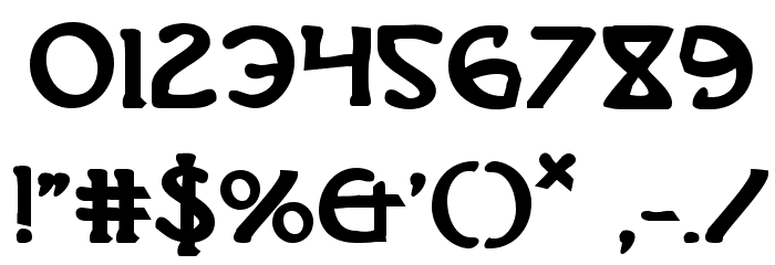 Brin Athyn Bold Font OTHER CHARS