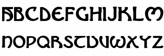 Brin Athyn Bold Шрифта ВЕРХНИЙ