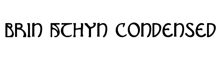 Brin Athyn Condensed  font caratteri gratis