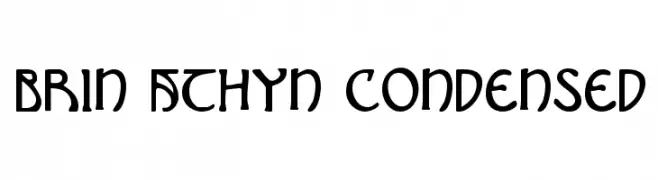 Brin Athyn Condensed  Frei Schriftart Herunterladen
