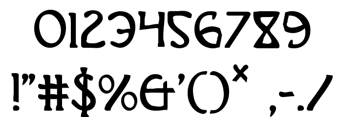 Brin Athyn Condensed Font OTHER CHARS