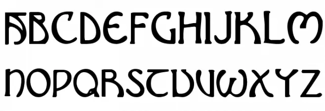Brin Athyn Condensed Шрифта ВЕРХНИЙ