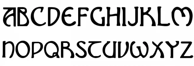 Brin Athyn Condensed Caratteri MINUSCOLO