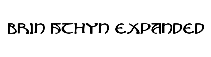 Brin Athyn Expanded  font caratteri gratis