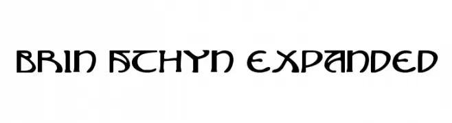 Brin Athyn Expanded  Frei Schriftart Herunterladen