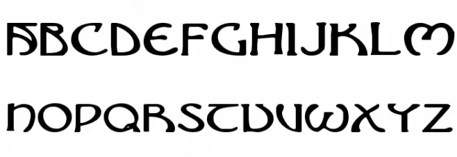 Brin Athyn Expanded Шрифта ВЕРХНИЙ