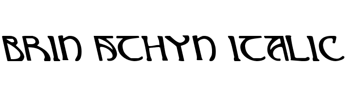 Brin Athyn Italic Font