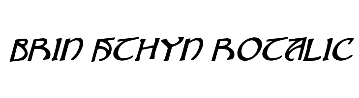 Brin Athyn Rotalic  Descarca Fonturi Gratis