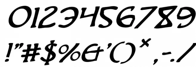 Brin Athyn Rotalic Font OTHER CHARS