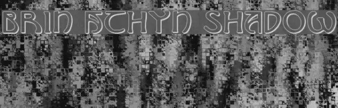Brin Athyn Shadow Font examples