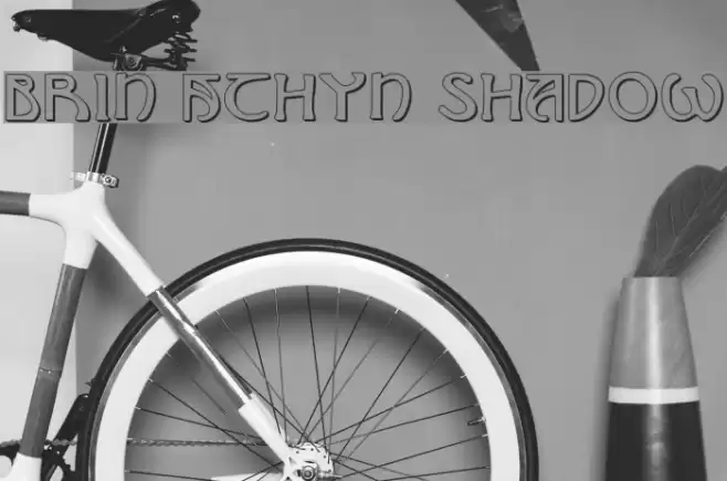 Brin Athyn Shadow Font examples