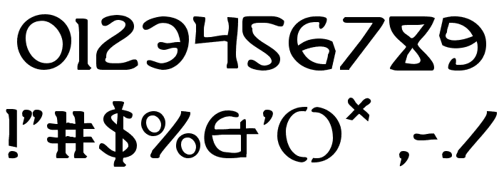 Brin Athyn Font OTHER CHARS