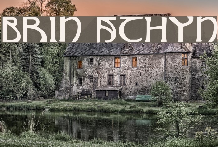 Brin Athyn Font examples