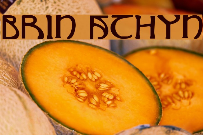 Brin Athyn Font examples
