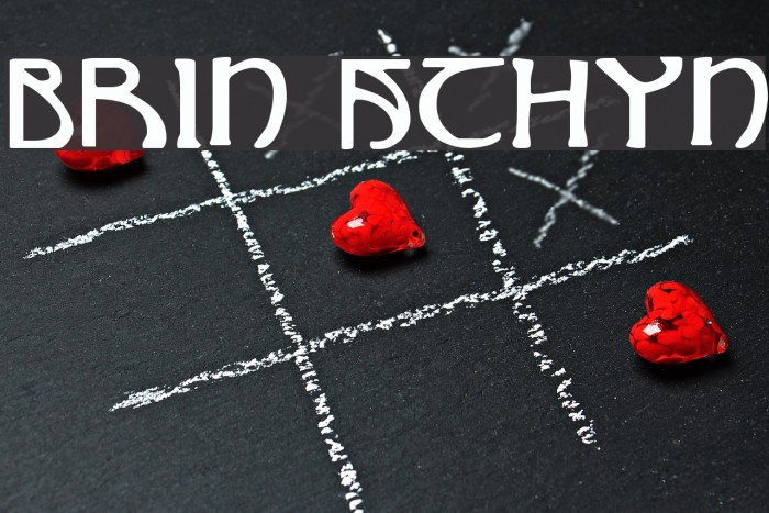 Brin Athyn Font examples