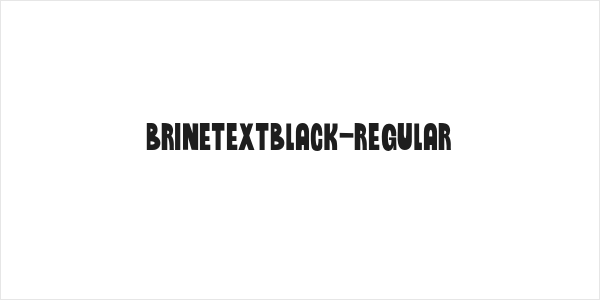 BrinetextBlack-Regular Logo