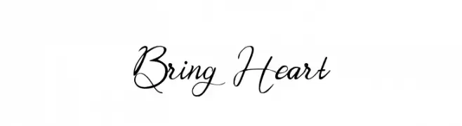 Bring Heart  Frei Schriftart Herunterladen