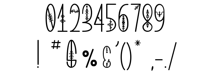 Bring me That Glyph 2 Font OTHER CHARS