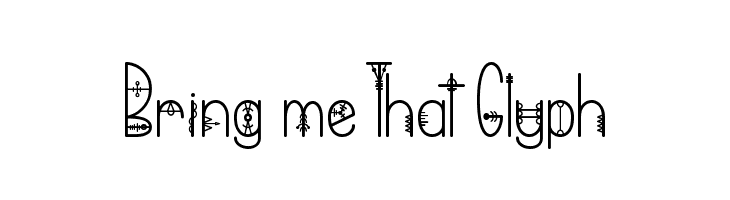 Bring me That Glyph  Free Fonts Download