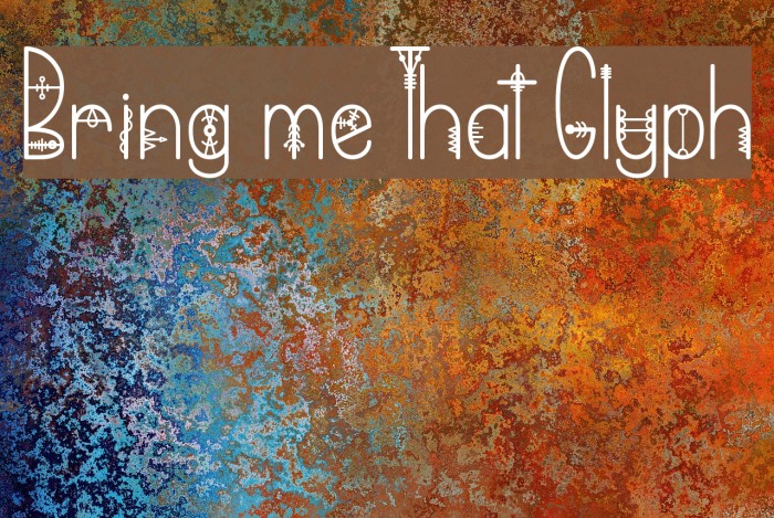 Bring me That Glyph Example 2