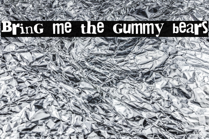 Bring me the gummy bears Example 1