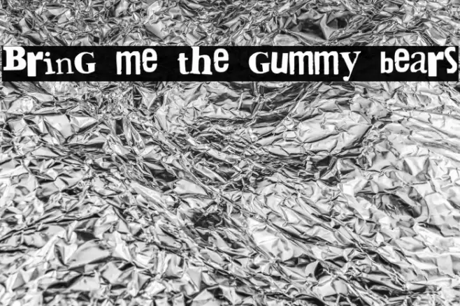 Bring me the gummy bears Font examples