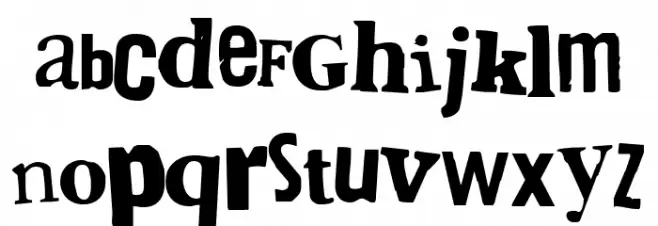 Bring me the gummy bears Font LOWERCASE